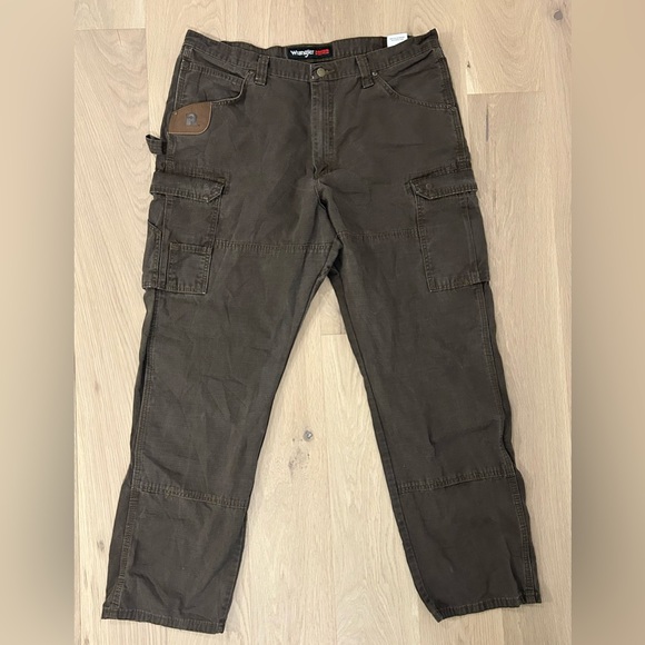 Wrangler RIGGS Ripstop Canvas Carpenter Work Pants - Picture 4 of 5